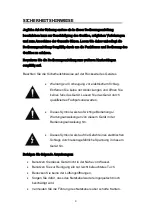 Preview for 3 page of Reflexion HRA19INT Operation Manual