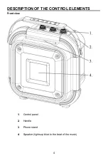 Предварительный просмотр 4 страницы Reflexion OS01BT User Manual