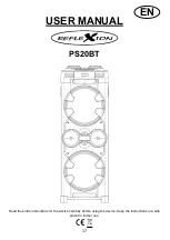 Предварительный просмотр 17 страницы Reflexion PS20BT User Manual