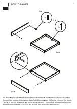 Preview for 4 page of Reform WOOD DRAWERS Installation Manual