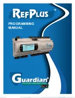 RefPlus Guardian+ RC-F Programming Manual предпросмотр