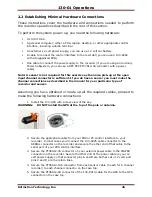 Preview for 40 page of Refraction Technology 130-01 Operation Manual