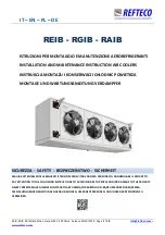 Refteco RAIB Series Installation And Maintenance  Instruction предпросмотр