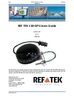 Reftek REF TEK 130-GPS User Manual предпросмотр