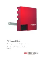 Preview for 1 page of Refu sol PV Heater DCLV Operation And Installation Instructions Manual