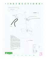 Rega Planar 3 Instructions preview