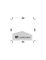 Rega R7 Loudspeaker Owner'S Manual preview