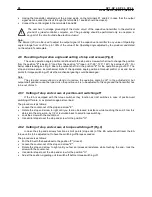 Preview for 22 page of Regada SP 1 Installation, Service And Maintenance Instructions