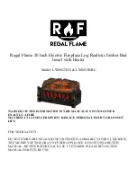 Preview for 1 page of Regal Flame LW8052WD Manual