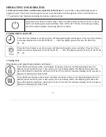 Preview for 6 page of Regal Flame LW8052WD Manual