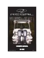 Regal 29 OBX Owner'S Manual preview