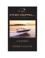 Regal 30 EXPRESS Owner'S Manual preview