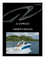 Предварительный просмотр 1 страницы Regal 32 EXPRESS Owner'S Manual