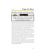 Preview for 47 page of Regal 3200 Bowrider Owner'S Manual