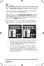 Предварительный просмотр 8 страницы Regal Century ECM16SQU User Manual