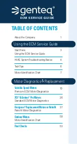 Предварительный просмотр 3 страницы Regal genteq ECM Service Manual