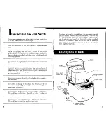 Preview for 4 page of Regal K6725 Manual & Cookbook