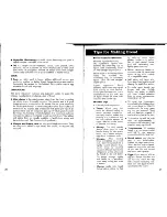 Preview for 11 page of Regal K6725 Manual & Cookbook