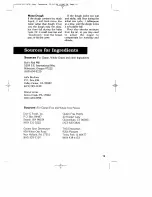 Preview for 19 page of Regal Kitchen Pro Collection K6743 Manual And Cookbook