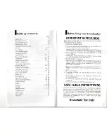 Preview for 3 page of Regal Kitchen Pro K6746 Manual & Cookbook