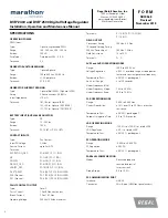 Preview for 4 page of Regal Marathon Generator DVR 2400 Installation, Operation And Maintenance Manual