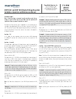 Preview for 10 page of Regal Marathon Generator DVR 2400 Installation, Operation And Maintenance Manual