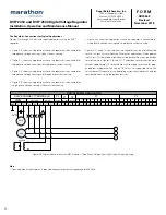 Preview for 28 page of Regal Marathon Generator DVR 2400 Installation, Operation And Maintenance Manual