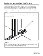 Предварительный просмотр 9 страницы Regalo 1158 Owner'S Manual