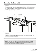 Предварительный просмотр 11 страницы Regalo 1158 Owner'S Manual