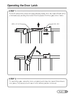 Предварительный просмотр 9 страницы Regalo 1175 Owner'S Manual