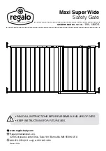 Предварительный просмотр 1 страницы Regalo 1190 Owner'S Manual