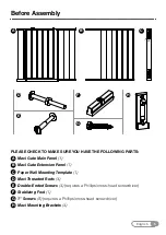 Предварительный просмотр 5 страницы Regalo 1190 Owner'S Manual