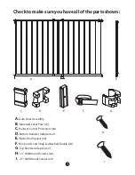 Предварительный просмотр 4 страницы Regalo 1230 Owner'S Manual