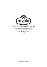 Preview for 13 page of Regalo 2015 Instructions Manual