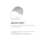 Regen S-VIBE Manual preview