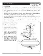 Предварительный просмотр 6 страницы Regency Ceiling Fans Envoy Owner'S Manual