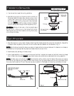 Preview for 9 page of Regency Ceiling Fans Regulator Owner'S Manual