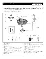 Preview for 4 page of Regency Ceiling Fans Venetian Owner'S Manual