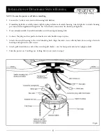 Preview for 10 page of Regency Ceiling Fans Venetian Owner'S Manual