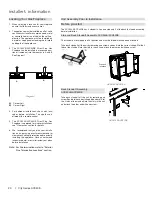 Предварительный просмотр 20 страницы Regency Fireplace Products ACC40E City Series Owners & Installation Manual