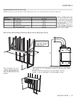 Предварительный просмотр 27 страницы Regency Fireplace Products ACC40E City Series Owners & Installation Manual