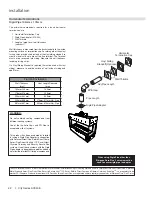 Предварительный просмотр 42 страницы Regency Fireplace Products ACC40E City Series Owners & Installation Manual