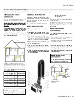 Предварительный просмотр 55 страницы Regency Fireplace Products ACC40E City Series Owners & Installation Manual