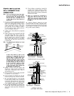 Preview for 9 page of Regency Fireplace Products Alterra CS1205 Owners & Installation Manual