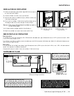 Preview for 23 page of Regency Fireplace Products Alterra CS1205 Owners & Installation Manual