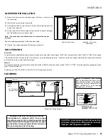 Preview for 63 page of Regency Fireplace Products Alterra CS1205 Owners & Installation Manual