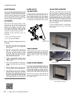 Preview for 68 page of Regency Fireplace Products Alterra CS1205 Owners & Installation Manual