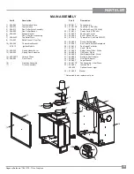 Preview for 65 page of Regency Fireplace Products B41XTE-LP1 Owners And Installation Manual