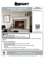 Предварительный просмотр 1 страницы Regency Fireplace Products Bellavista B36XT Owners & Installation Manual