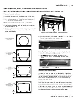 Предварительный просмотр 19 страницы Regency Fireplace Products Bellavista B36XT Owners & Installation Manual